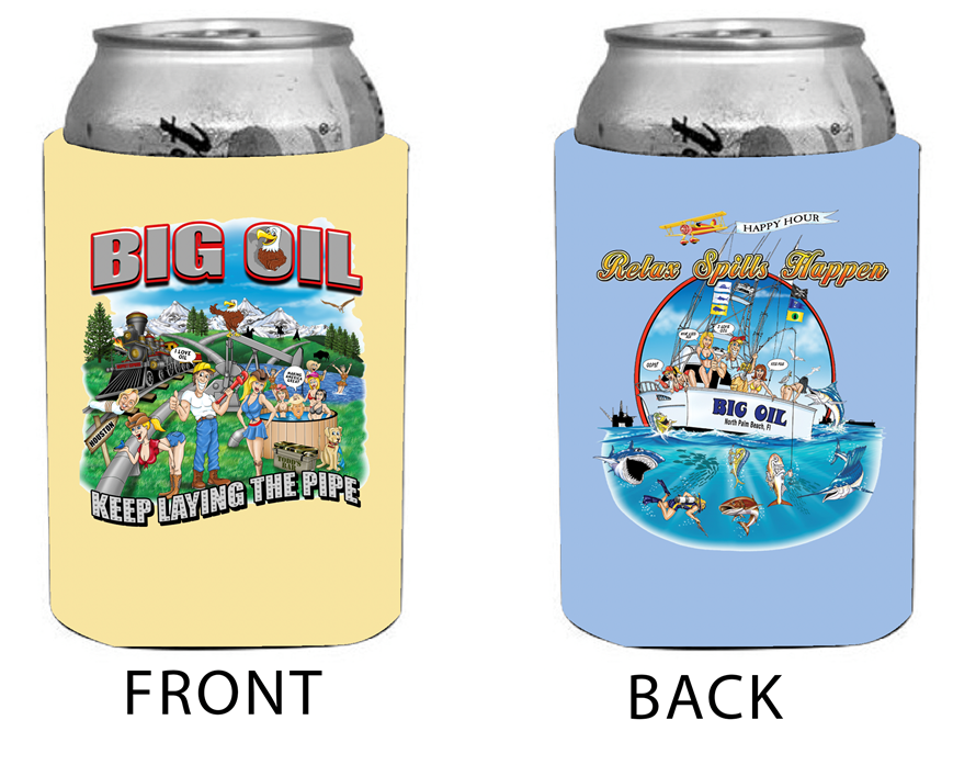 Big Oil Beer Koozie