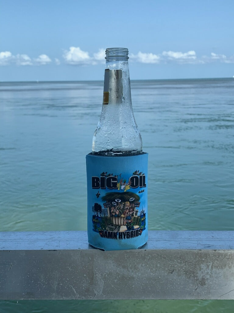 Mermaid Scales Beer Bottle Koozie - The Lodge at Gulf State Park